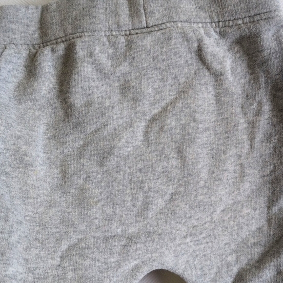 rise little earthling gray organic cotton blend joggers 6-9 months baby - Picture 7 of 7